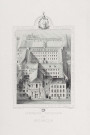 Séminaire diocésain de Besançon [image fixe] / A. Ducat (arch.) del., V. Jeanneney lith  ; imp. Lemercier et Cie, rue de Seine 57 Paris , Paris : Imprimerie Lemercier, 1800-1899