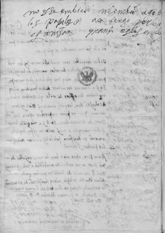 Ms Granvelle 82 - « Lettres de Joachim Hopperus, apostillées de la main de Philippe second... Tome VII. » (1576)