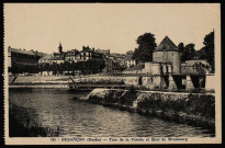 Besançon (Doubs) - Tour de la Pelotte et Quai de Strasbourg [image fixe] , Mâcon : Phot. Combier, 1904/1930