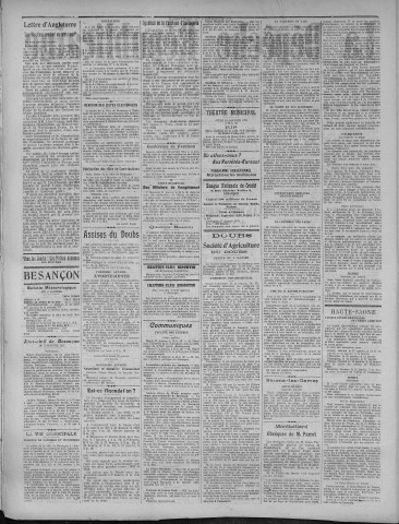 10/01/1922 - La Dépêche républicaine de Franche-Comté [Texte imprimé]