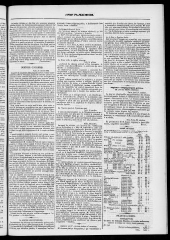 31/10/1872 - L'Union franc-comtoise [Texte imprimé]