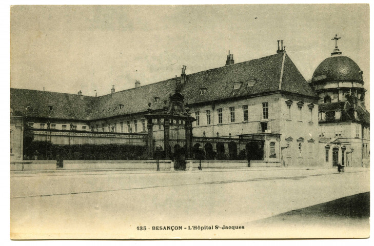 Besançon - Besançon-les-Bains - L'Hôpital St-Jacques. [image fixe] , 1910/1930