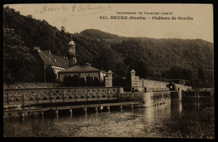 Beure (Doubs) - Château de Gouille [image fixe] , Besançon : Edit. L. Gaillard-Prêtre, 1912/1916