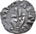 874.1.21 - pièce de monnaie ; denier estevenant