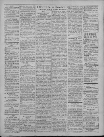 01/03/1922 - La Dépêche républicaine de Franche-Comté [Texte imprimé]