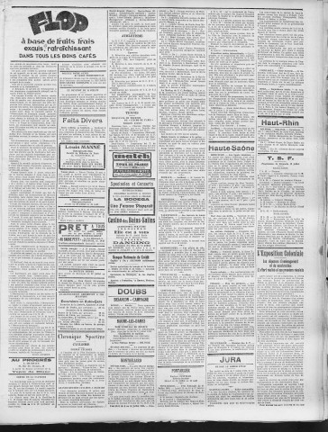 12/07/1931 - La Dépêche républicaine de Franche-Comté [Texte imprimé]