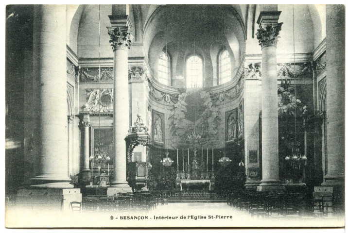 Besançon - Intérieur de l'Eglise Saint-Pierre [image fixe] , 1904/1930