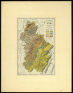 Carte géologique du département du Jura par le frère Ogérien. 15000m. [Document cartographique] , Lons-le-Saunier : impr. lith. A. Robert., 1875/1900
