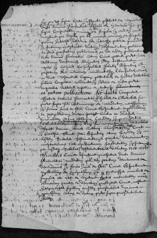 Ms 1296-11 - Testaments provenant de l'officialité de Besançon : 1647/1648