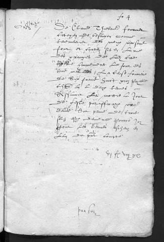 Comptes de la Ville de Besançon, recettes et dépenses, Compte de Jehan Grégoire (1er juin 1577 - 31 mai 1578)