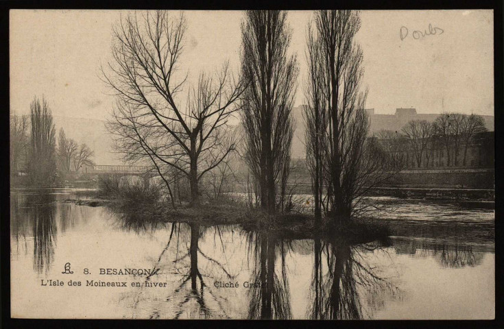 Besançon - L'Isle des Moineaux en hiver [image fixe] , 1897/1903