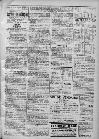 12/07/1889 - La Franche-Comté : journal politique de la région de l'Est