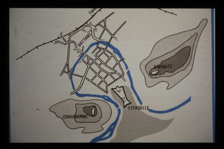 Diaporama relatif au plan de circulation mis en place en 1974.