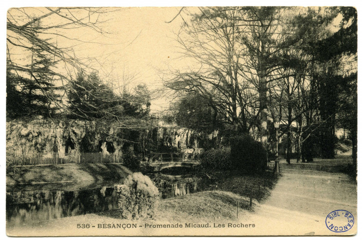 Besançon. Promenade Micaud. Les Rochers [image fixe] , 1904/1930