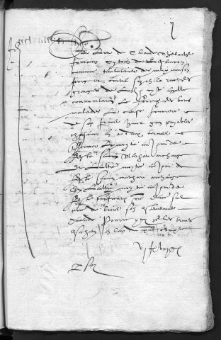 Comptes de la Ville de Besançon, recettes et dépenses, Compte de Jehan Cabet (1er juin 1584 - 31 mai 1585)