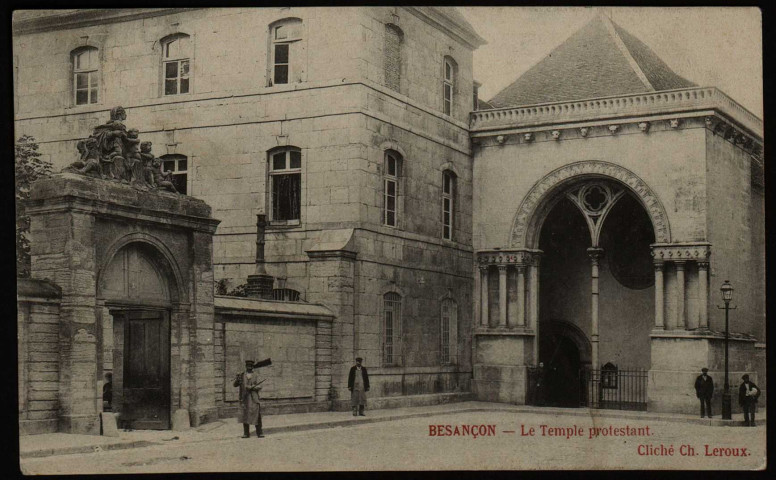 Besançon. Le Temple Protestant. [image fixe] , 1904/1930