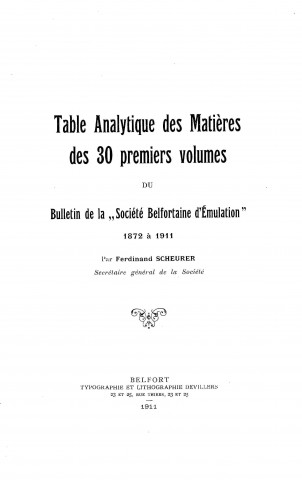 02/01/1872 - Bulletin de la Société belfortaine d'émulation [Texte imprimé]