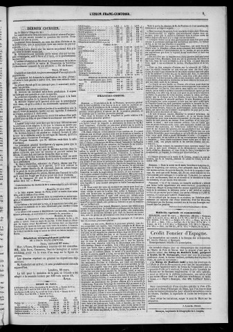 23/03/1870 - L'Union franc-comtoise [Texte imprimé]