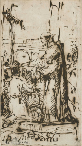 Saint Jérôme distribuant les aumônes