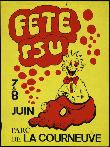 Fête du PSU - 7 & 8 juin [1975] - Parc de la Courneuve