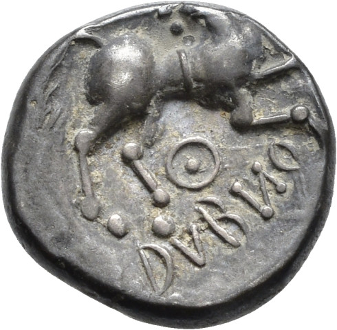 A.X52LAV.32 - pièce de monnaie ; quinaire