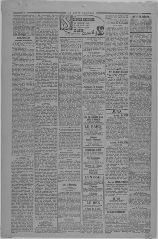 23/02/1944 - Le petit comtois [Texte imprimé] : journal républicain démocratique quotidien