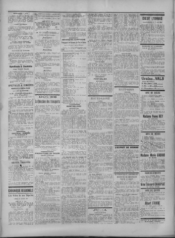 22/04/1916 - La Dépêche républicaine de Franche-Comté [Texte imprimé]