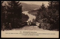 Entrée des Bassins du Doubs Point de vue du Parc, Belle excursion à 5 kilomètres de Besançon par la voie ferrée se dirigeant vers Morteau et la Suisse [image fixe] , Paris : I. P. M., 1904/1930