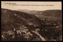 Besançon - Vue générale de Morre - Route de Besançon à la Suisse - Ligne de Morteau [image fixe] , Paris : B. F. "Lux" ; Imp. Catala Frères, 1904/1930