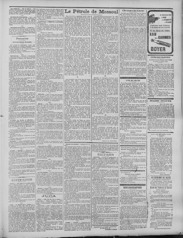 15/10/1924 - La Dépêche républicaine de Franche-Comté [Texte imprimé]