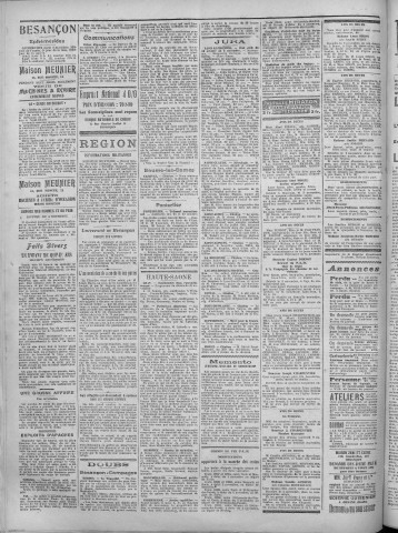 05/11/1918 - La Dépêche républicaine de Franche-Comté [Texte imprimé]