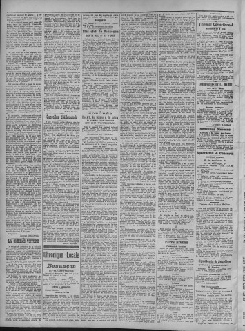 03/06/1914 - La Dépêche républicaine de Franche-Comté [Texte imprimé]