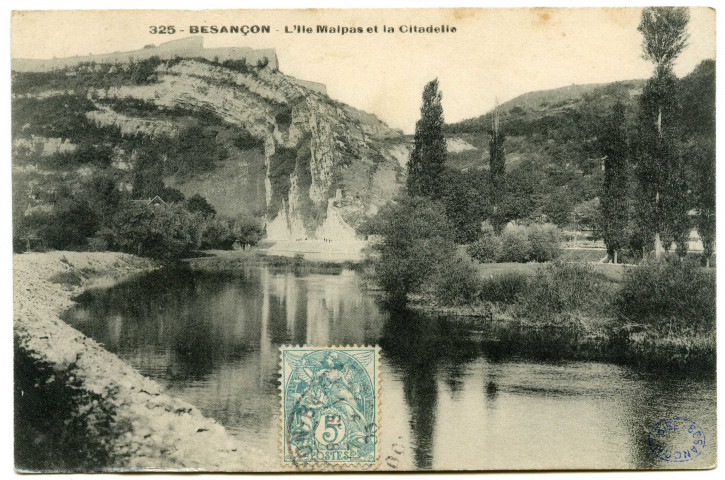 Besançon - L'Ile Malpas et la Citadelle [image fixe] , 1904/1906