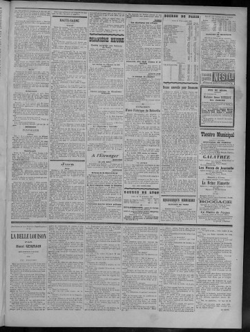 30/11/1906 - La Dépêche républicaine de Franche-Comté [Texte imprimé]