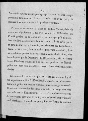 Extrait des registres du Conseil du département du Doubs [11 Novembre 1790]