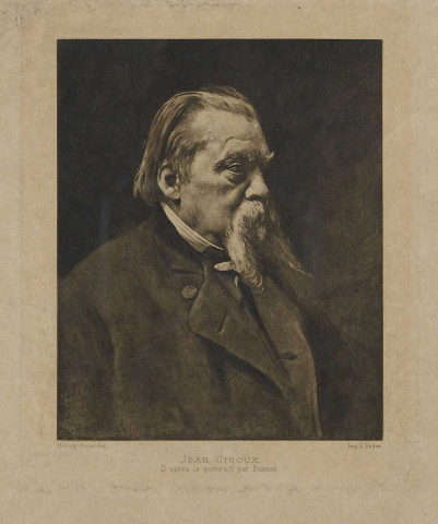 Jean Gigoux [image fixe] / Héliog Dujardin , Paris : Imp. L. Eudes, 1880/1890