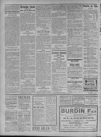 14/10/1914 - La Dépêche républicaine de Franche-Comté [Texte imprimé]