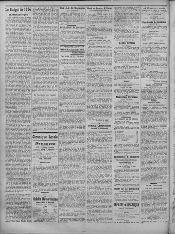 08/11/1913 - La Dépêche républicaine de Franche-Comté [Texte imprimé]