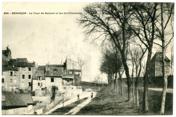 Besançon. La Tour de Battant et les fortifications [image fixe] , 1904/1930