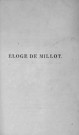 Eloge de l'abbé Millot ,de l'Académie française, couronné par l'Académie des arts, sciences et belles-lettres de Besançon, dans sa séance publique du 24 août 1814