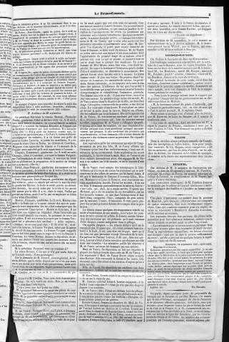 27/09/1840 - Le Franc-comtois - Journal de Besançon et des trois départements