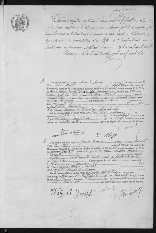 Registre des décès, 1907