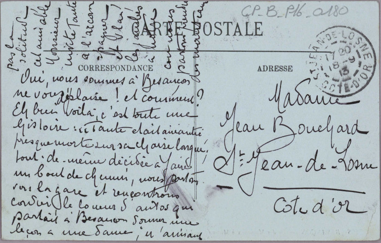 Besançon - Ile des Moineaux à Micaud. [image fixe] , Besançon : LL., 1900/1913