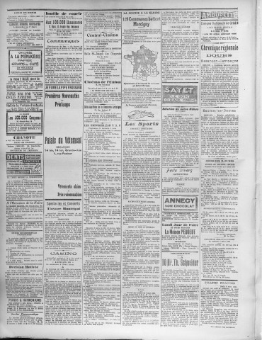 08/03/1925 - La Dépêche républicaine de Franche-Comté [Texte imprimé]