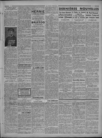 13/05/1939 - Le petit comtois [Texte imprimé] : journal républicain démocratique quotidien