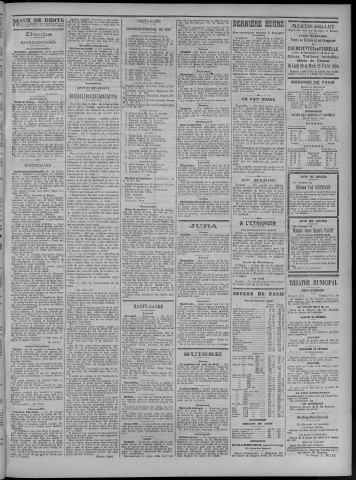 23/02/1911 - La Dépêche républicaine de Franche-Comté [Texte imprimé]
