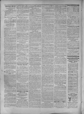 03/03/1917 - La Dépêche républicaine de Franche-Comté [Texte imprimé]