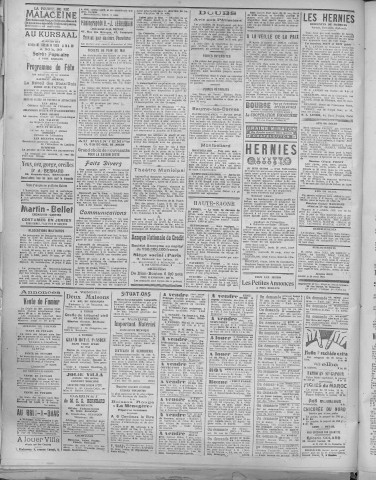 27/04/1919 - La Dépêche républicaine de Franche-Comté [Texte imprimé]