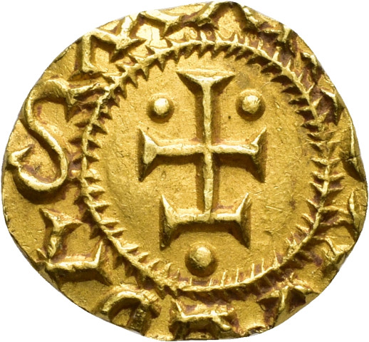 857.39.1 - pièce de monnaie ; triens