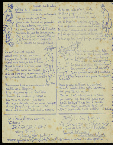 Le Sourire de l'Escouade [Texte imprimé] : Organe de la 1ère compagnie du 19e régiment d'infanterie S.P. 83